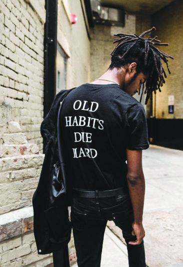 17 grad Harris has faith his fashion brand will continue to grow