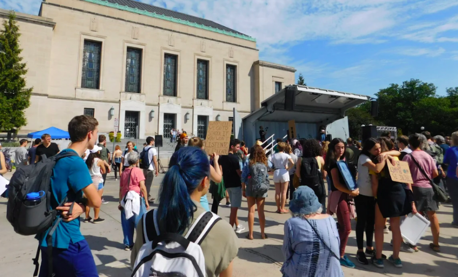 Global climate strike brings large turnout in Ann Arbor