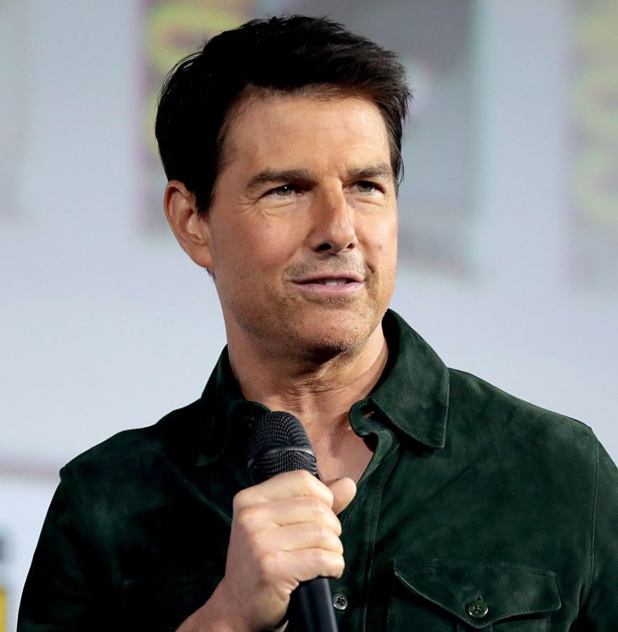 Tom Cruise has returned to play Pete Mitchell in Top Gun: Maverick, coming out this May (Image is free use from Wikimedia Commons).